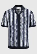 Pure Path Ajour Knit Regular Fit Shirt