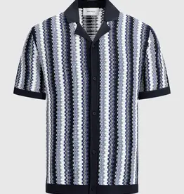 Pure Path Ajour Knit Regular Fit Shirt