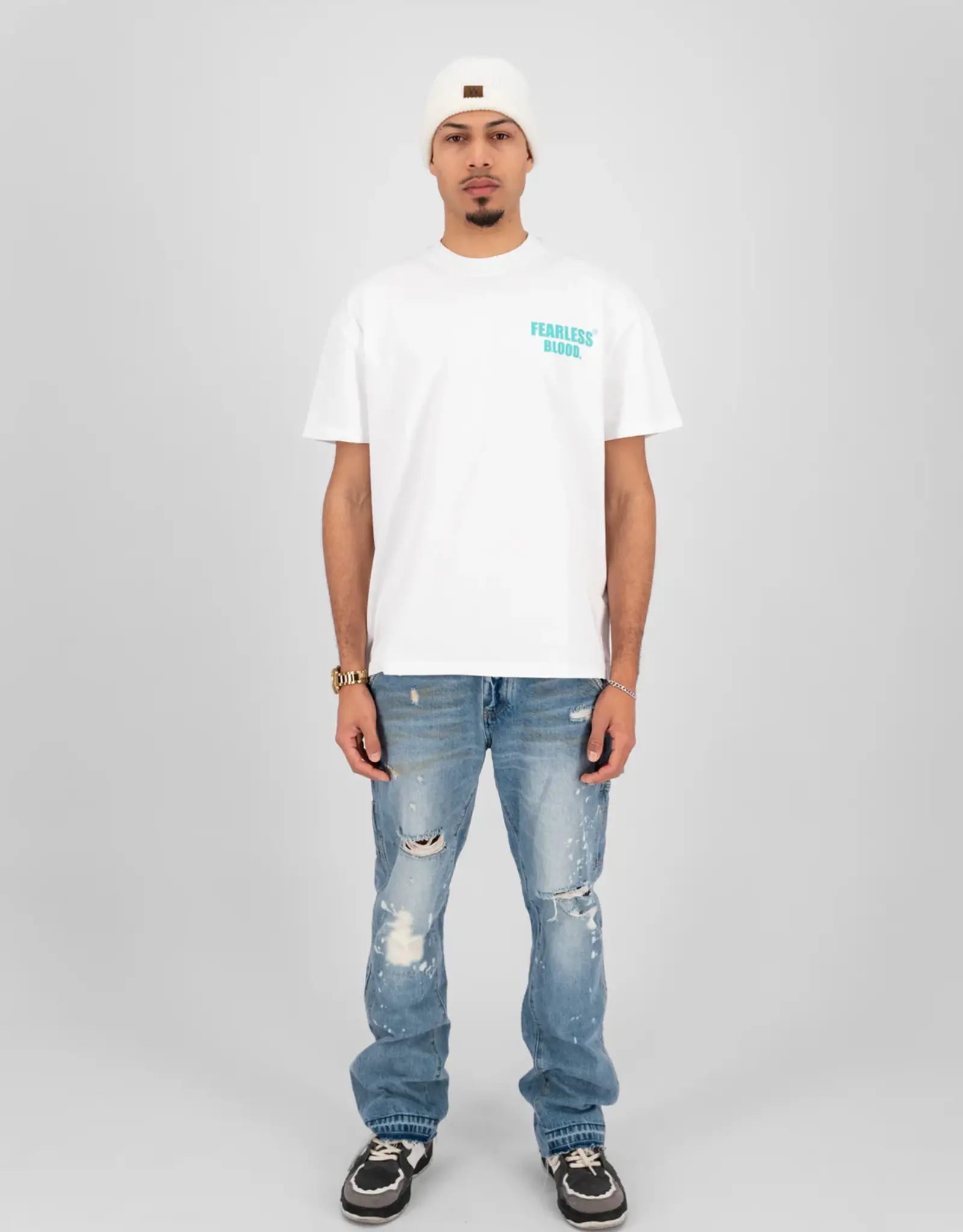 Fearless Blood Leader Club Oversized Tee