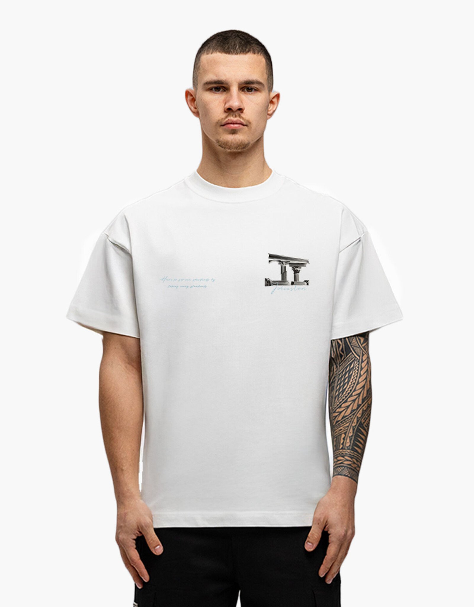 JorCustom Broken World Loose Fit Tee