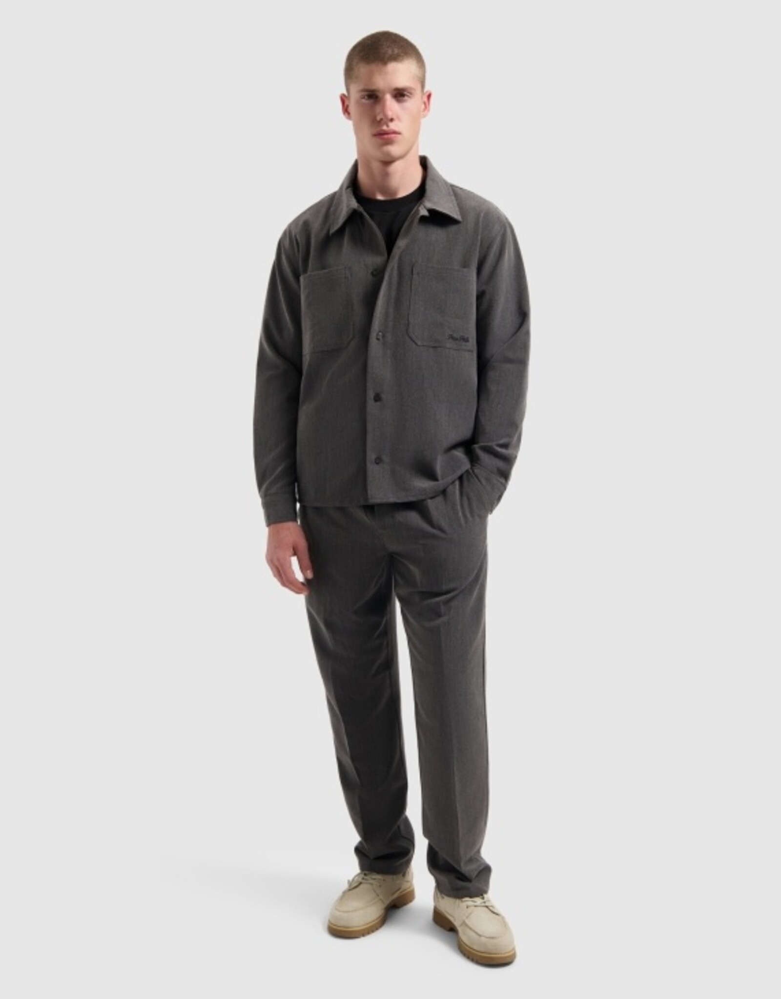 Pure Path Regular Fit Smart Pants