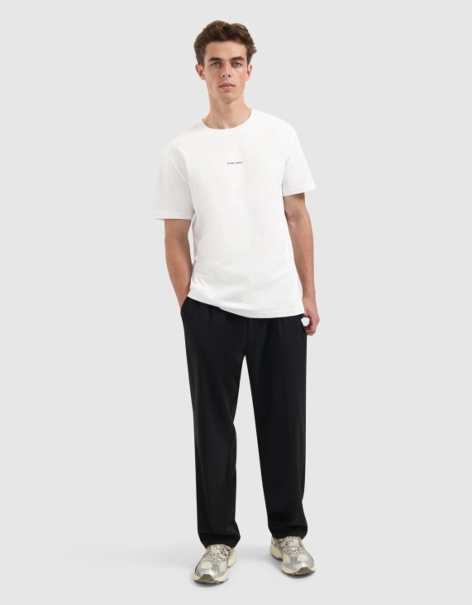 Pure Path Straight Fit Pants