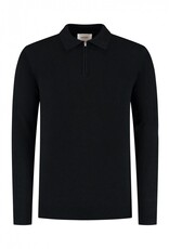 Pure Path Regular Fit Zip Polo Knitwear