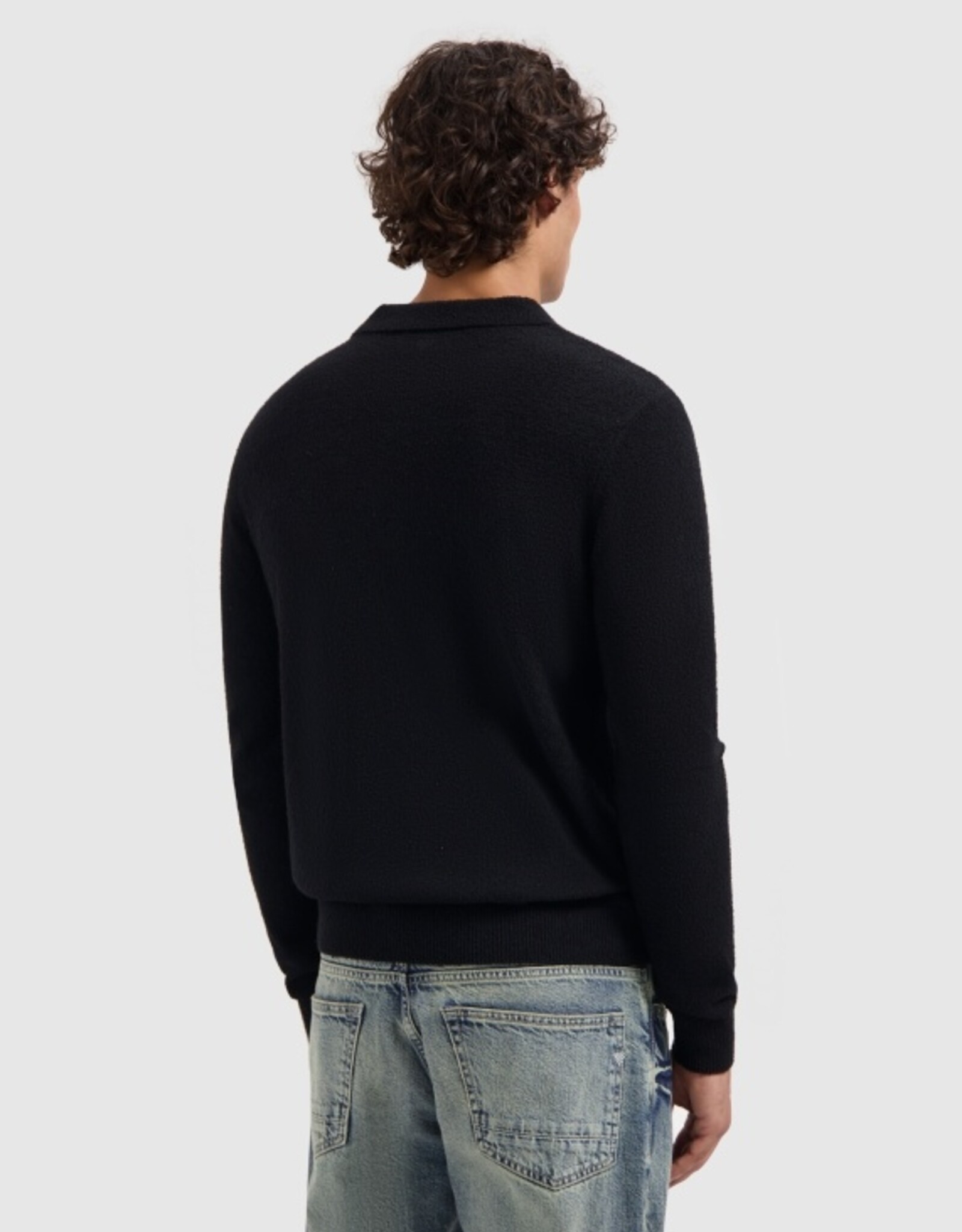 Pure Path Regular Fit Zip Polo Knitwear