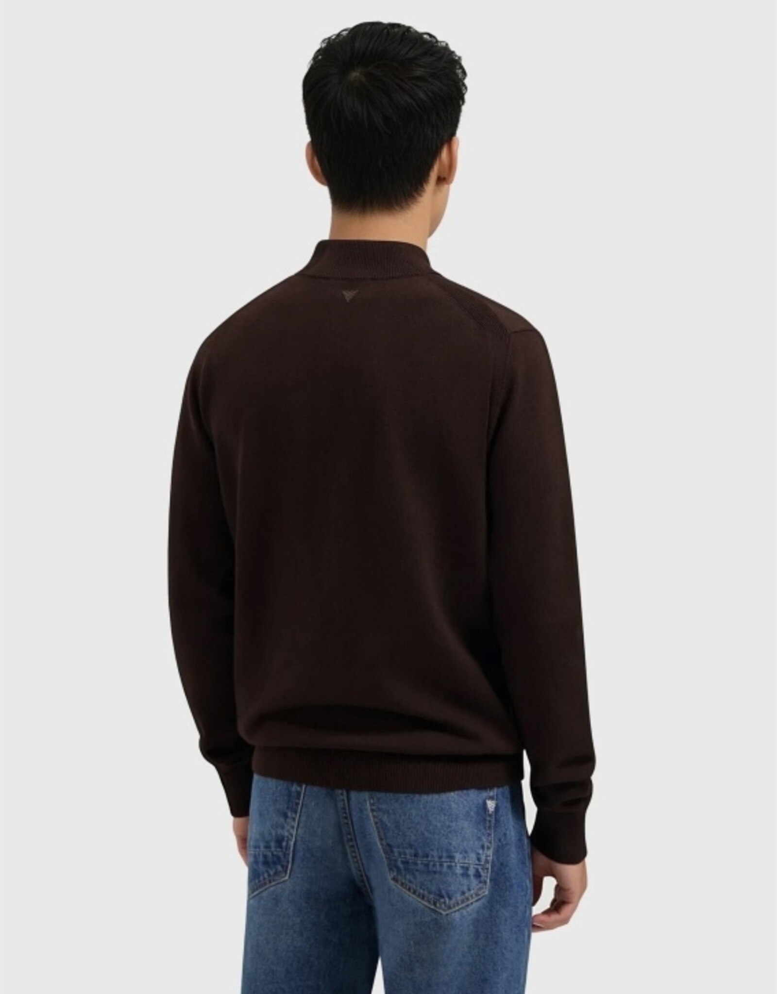 Pure Path Regular Fit Half Zip Knitwear