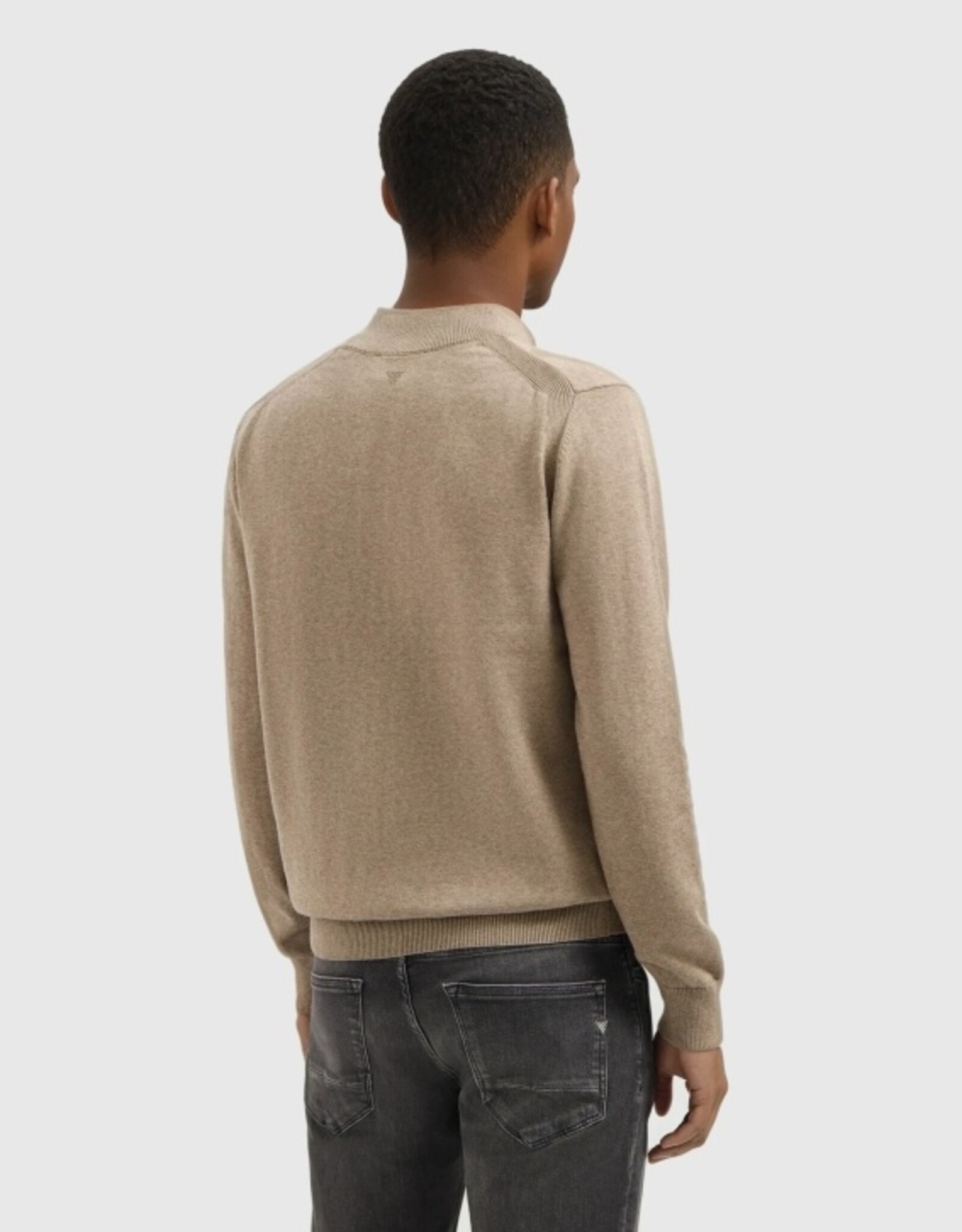 Pure Path Regular Fit Half Zip Knitwear