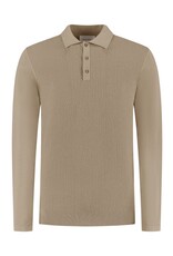 Pure Path Regular Fit Structure Polo Knitwear