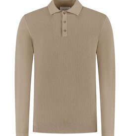 Pure Path Regular Fit Structure Polo Knitwear