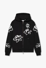 Flower Zip-Hoodie