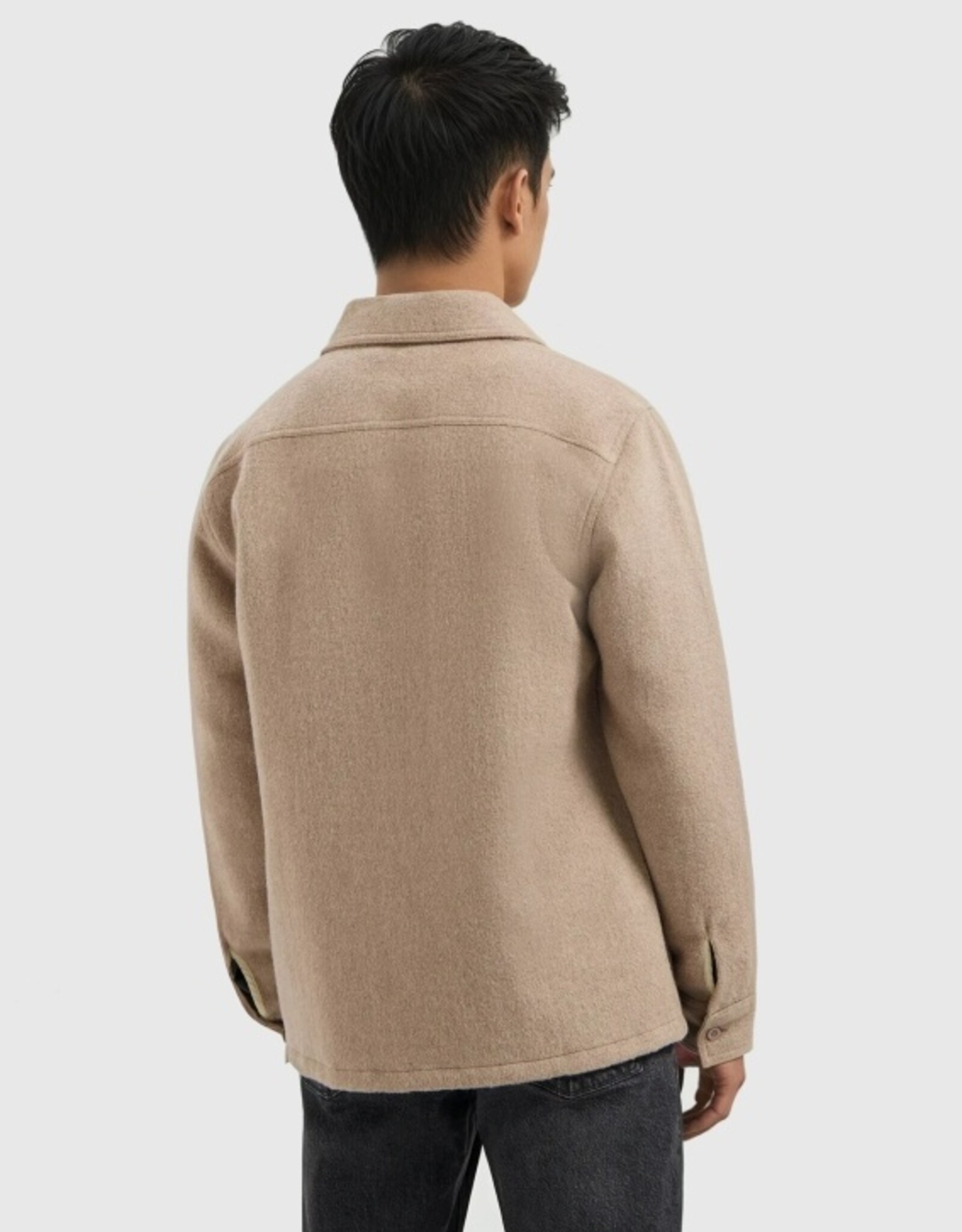 Pure Path Regular Fit Flannel Overshirt