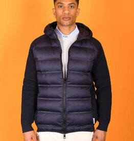 Berna Puffer Jacket Navy