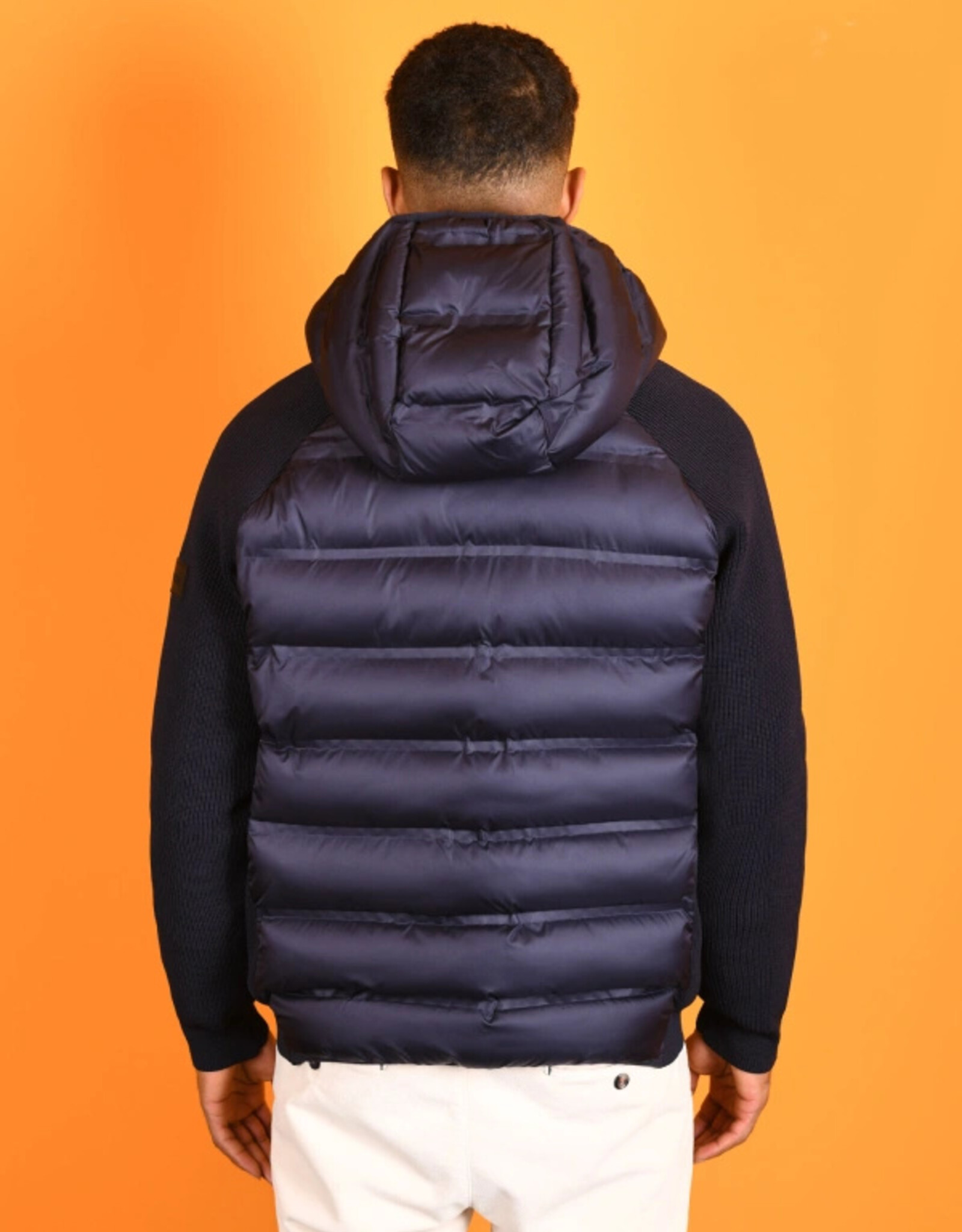 Berna Puffer Jacket Navy