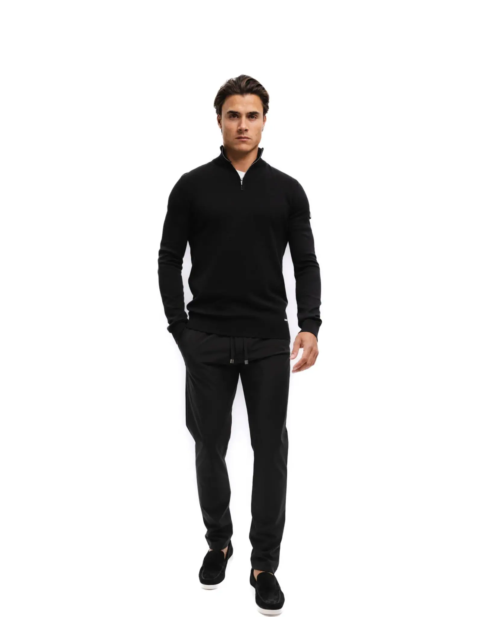 Malelions Knitted Quarter Zip