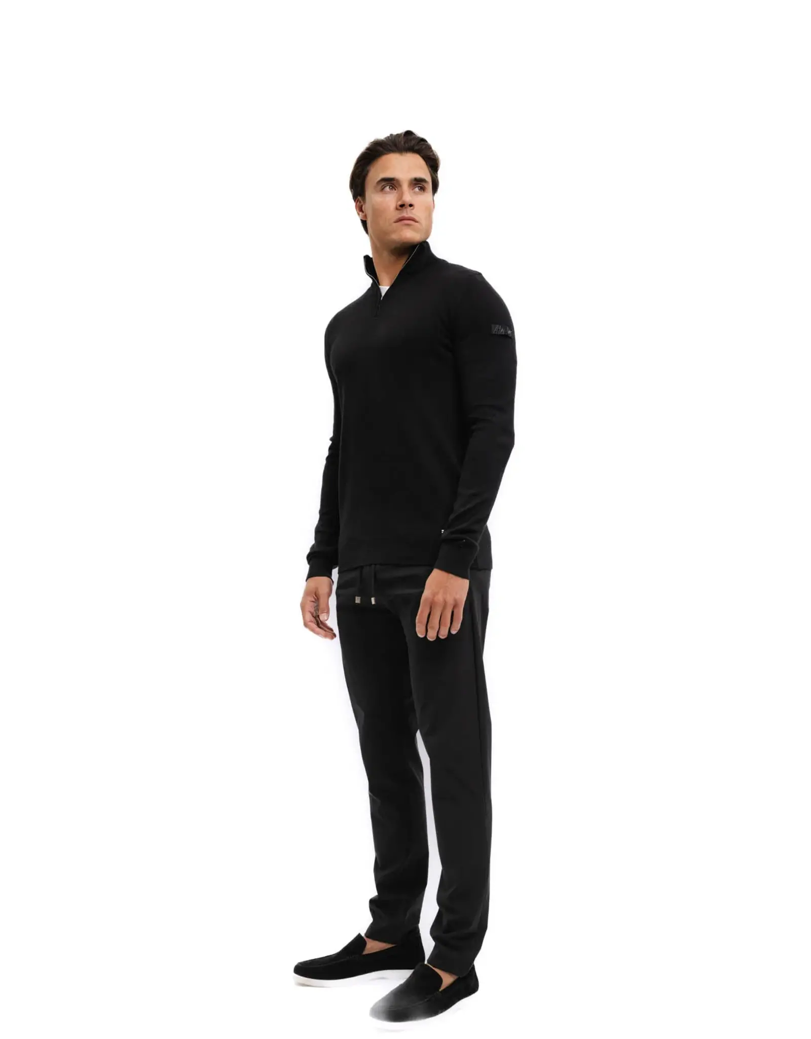 Malelions Knitted Quarter Zip