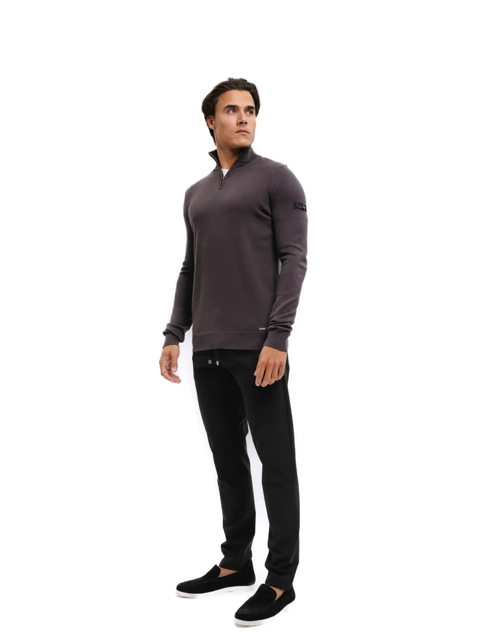 Malelions Knitted Quarter Zip