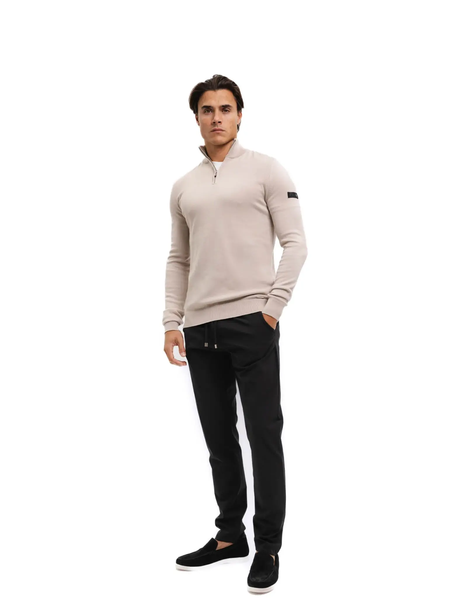 Malelions Knitted Quarter Zip