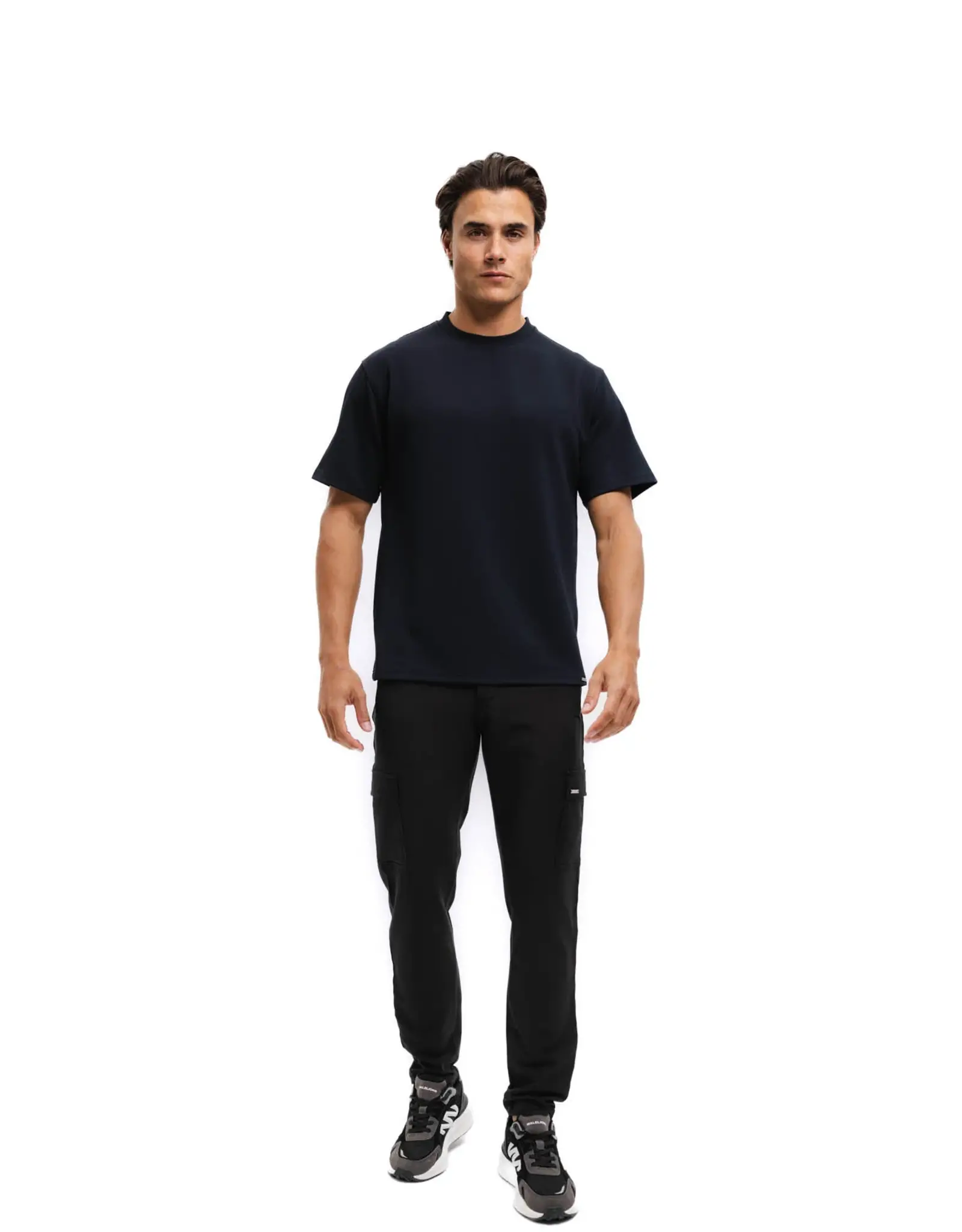 Malelions Textured T-Shirt