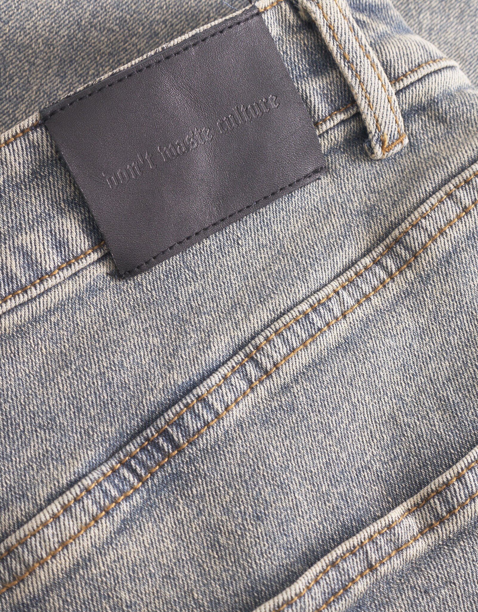 Don't Waste Culture Zivana Straight Fit Denim