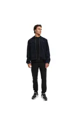 Malelions Textured Zip Overshirt