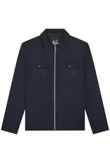 Malelions Textured Zip Overshirt
