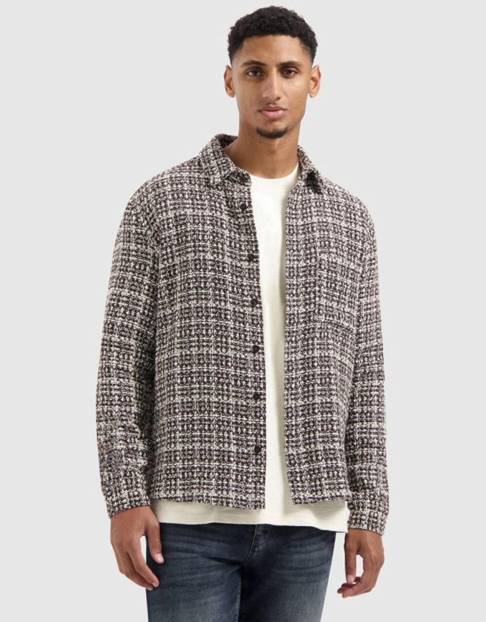 Pure Path Regular Fit Structure Overshirt