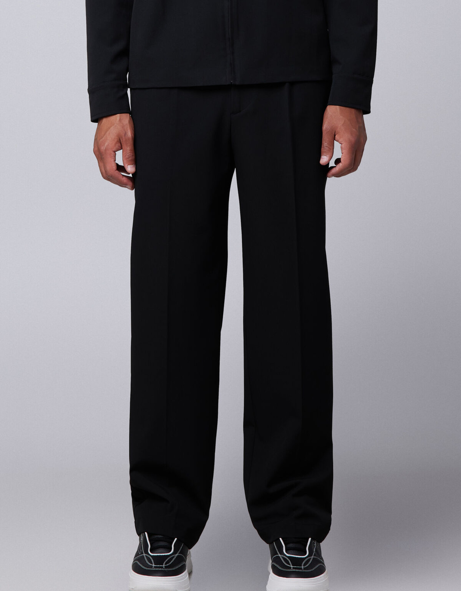 Off the pitch Pleated Trousers Straight Fit