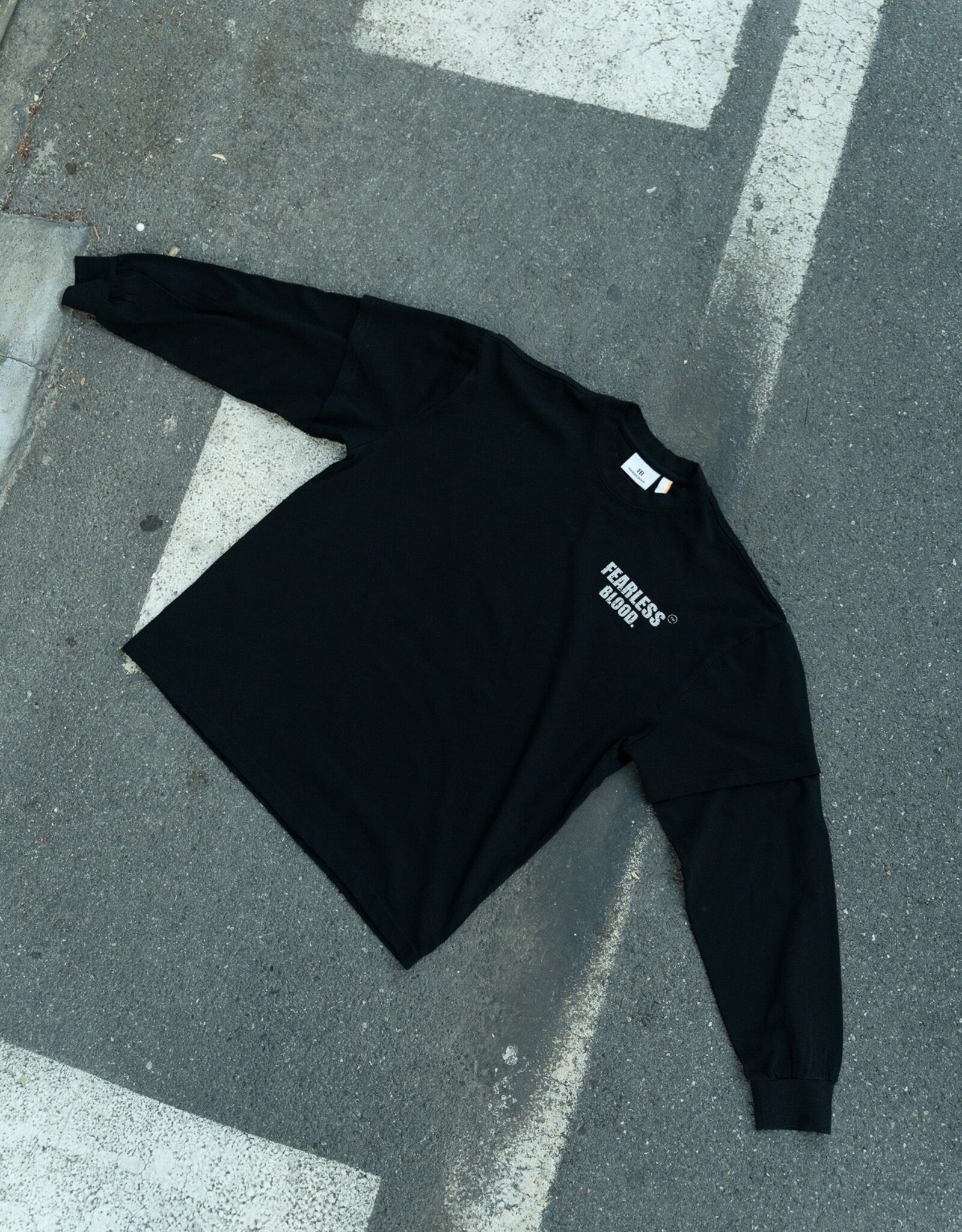 Fearless Blood Surprise Double Layered Oversized