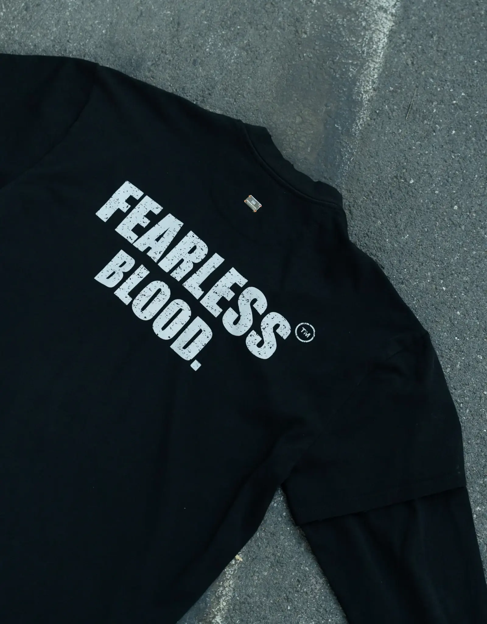 Fearless Blood Surprise Double Layered Oversized