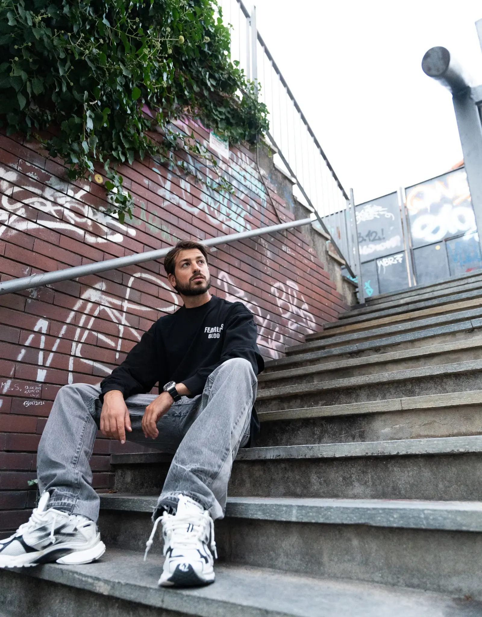 Fearless Blood Surprise Double Layered Oversized