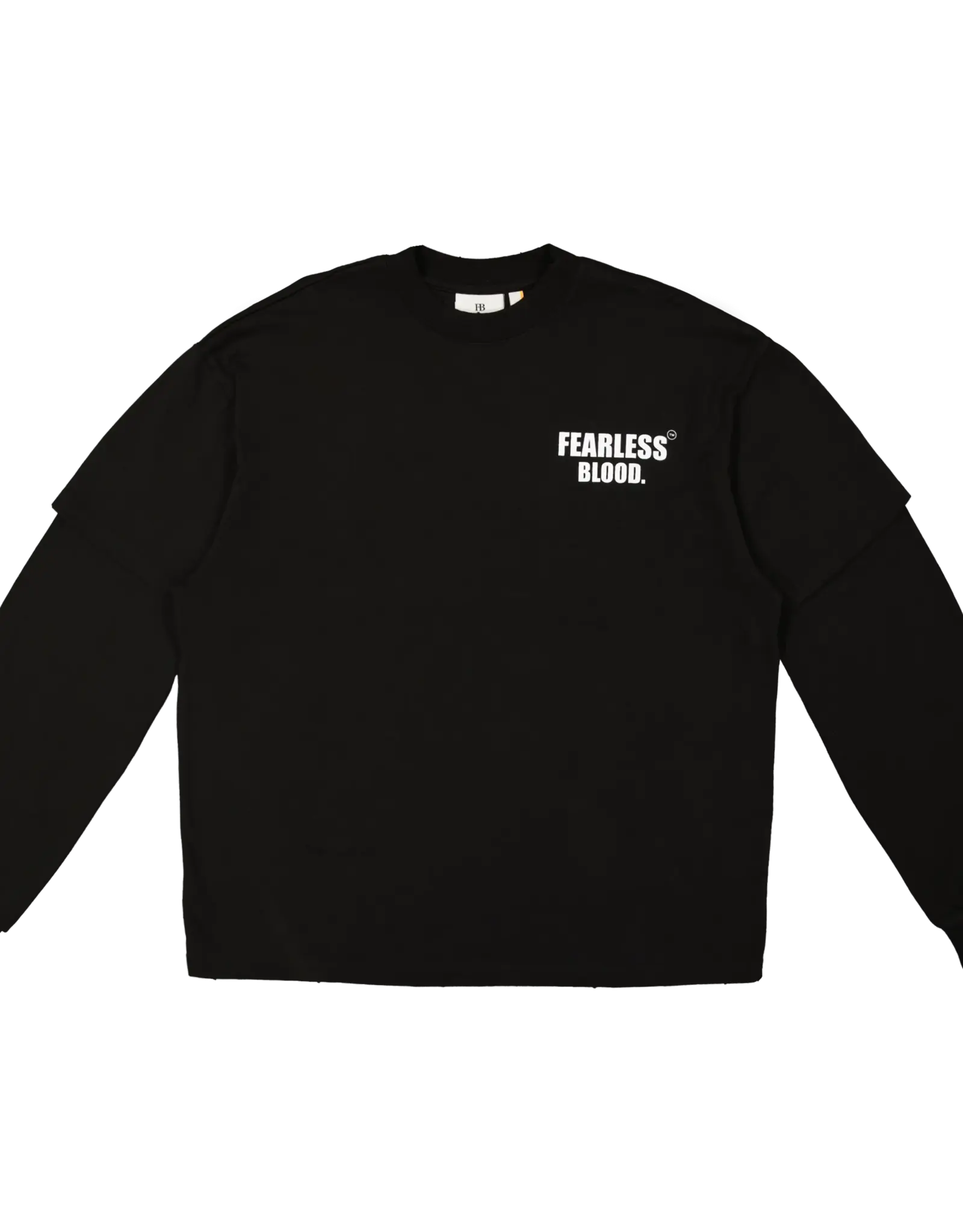 Fearless Blood Surprise Double Layered Oversized