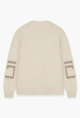 JorCustom Splitted Icon Knit Sweater