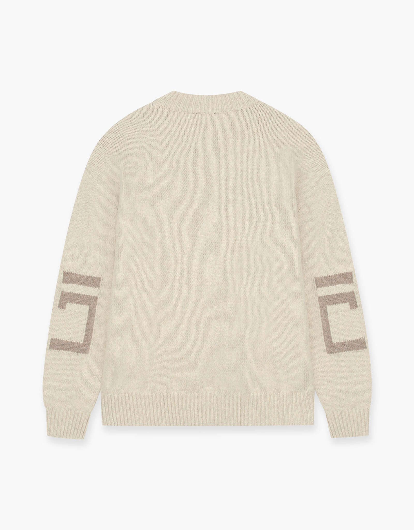 JorCustom Splitted Icon Knit Sweater