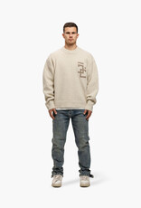 JorCustom Splitted Icon Knit Sweater