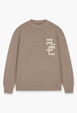 JorCustom Splitted Icon Knit Sweater