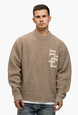 JorCustom Splitted Icon Knit Sweater
