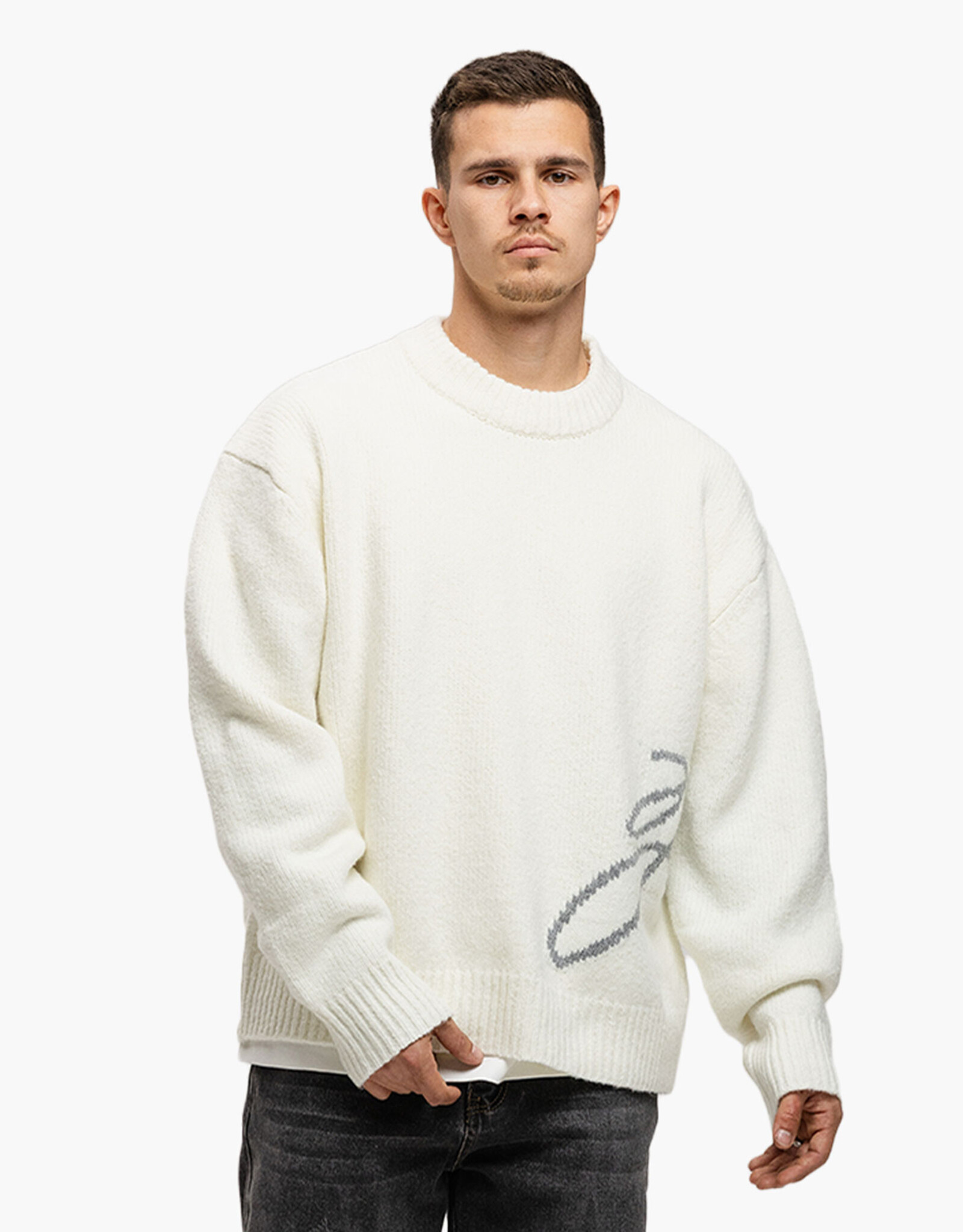 JorCustom Penned Knitted Sweater