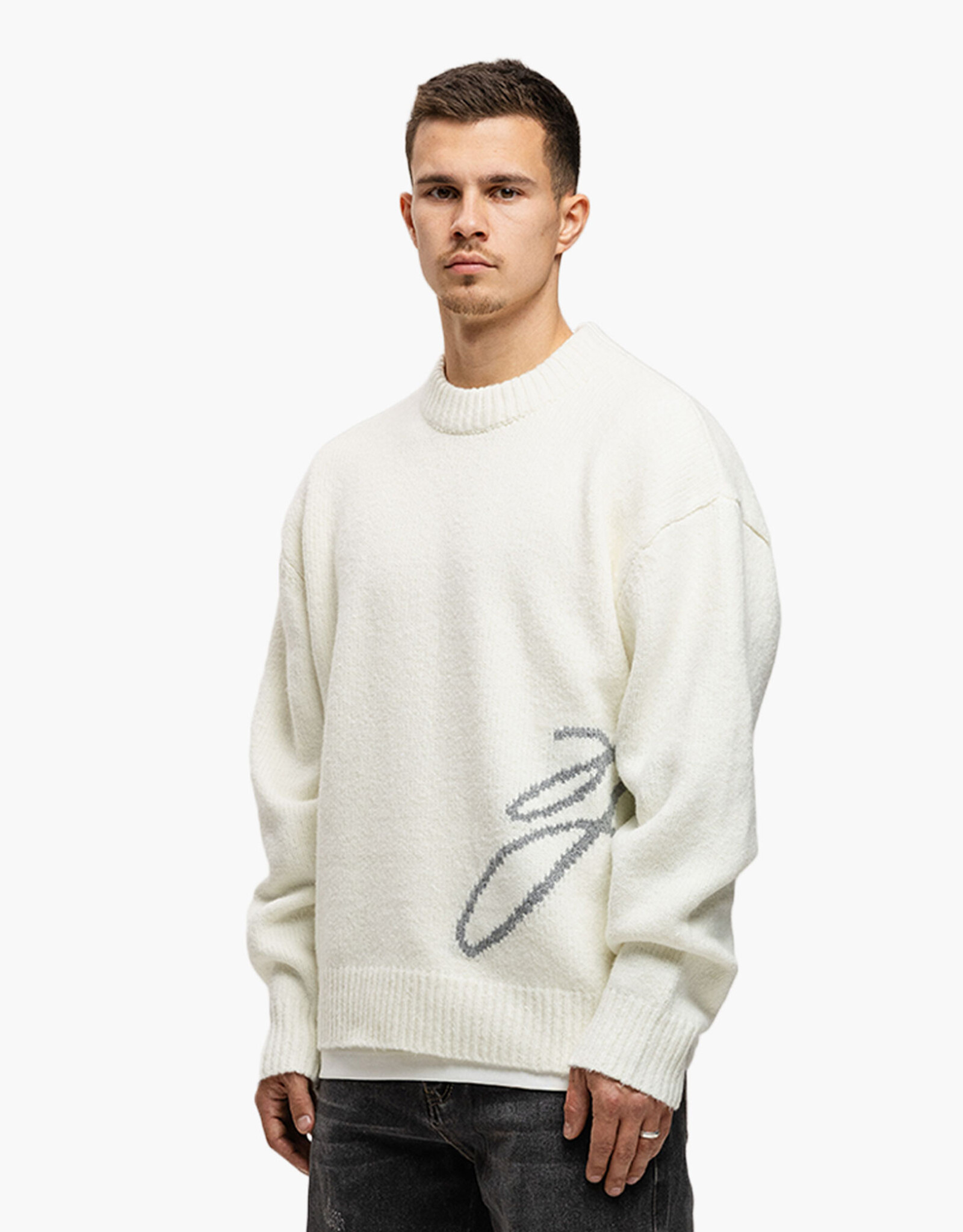 JorCustom Penned Knitted Sweater