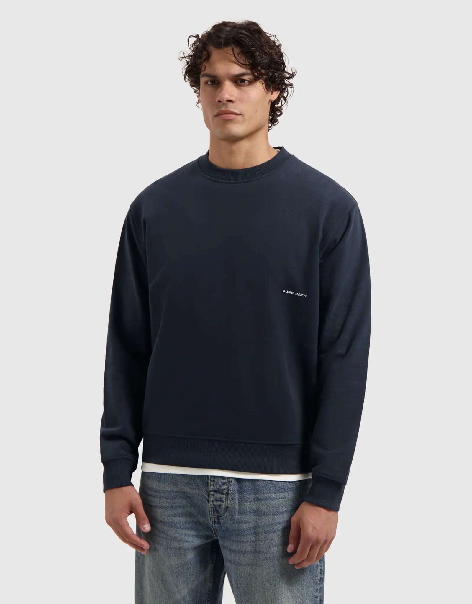 Pure Path Essential Sideline Wordmark Sweater