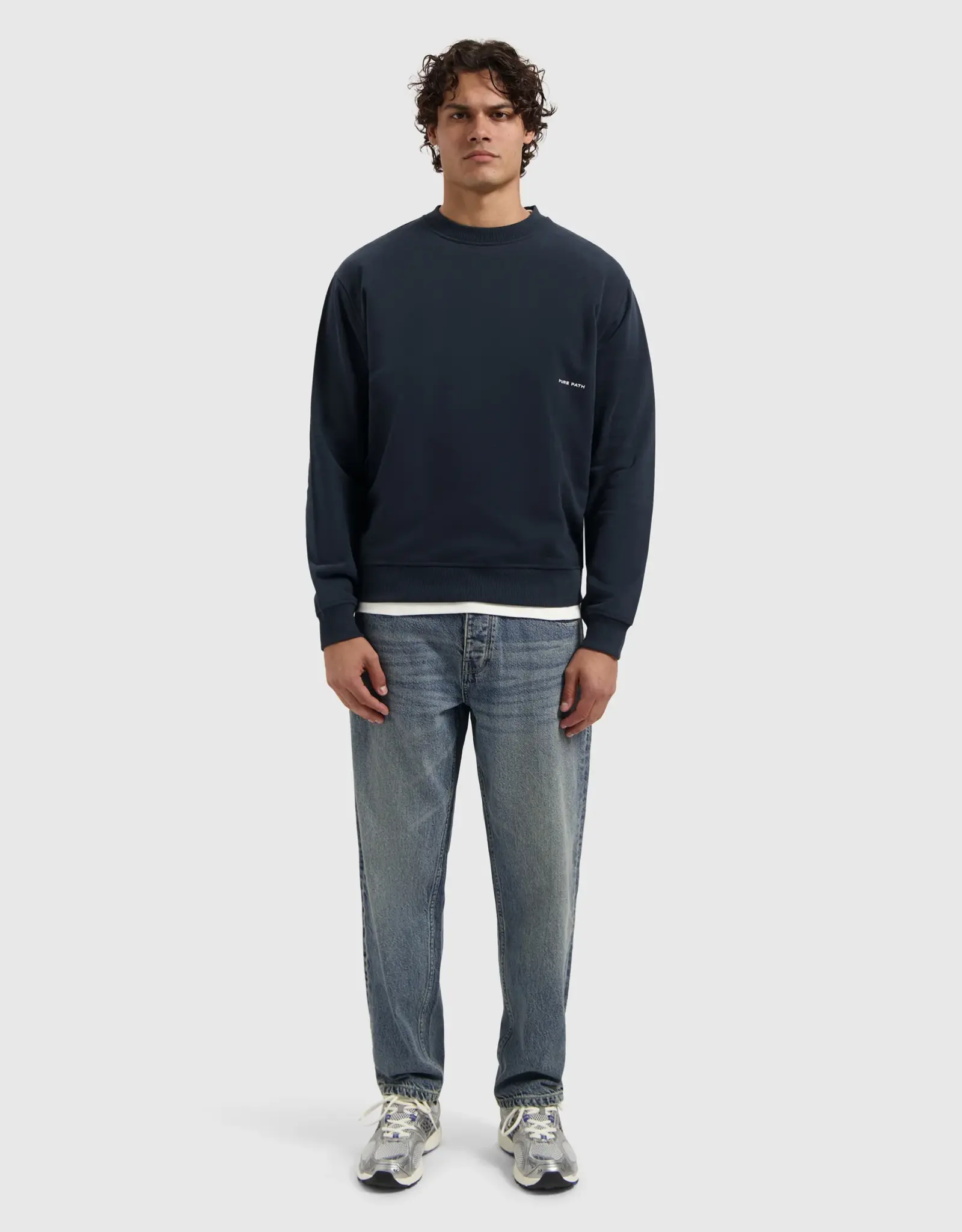 Pure Path Essential Sideline Wordmark Sweater