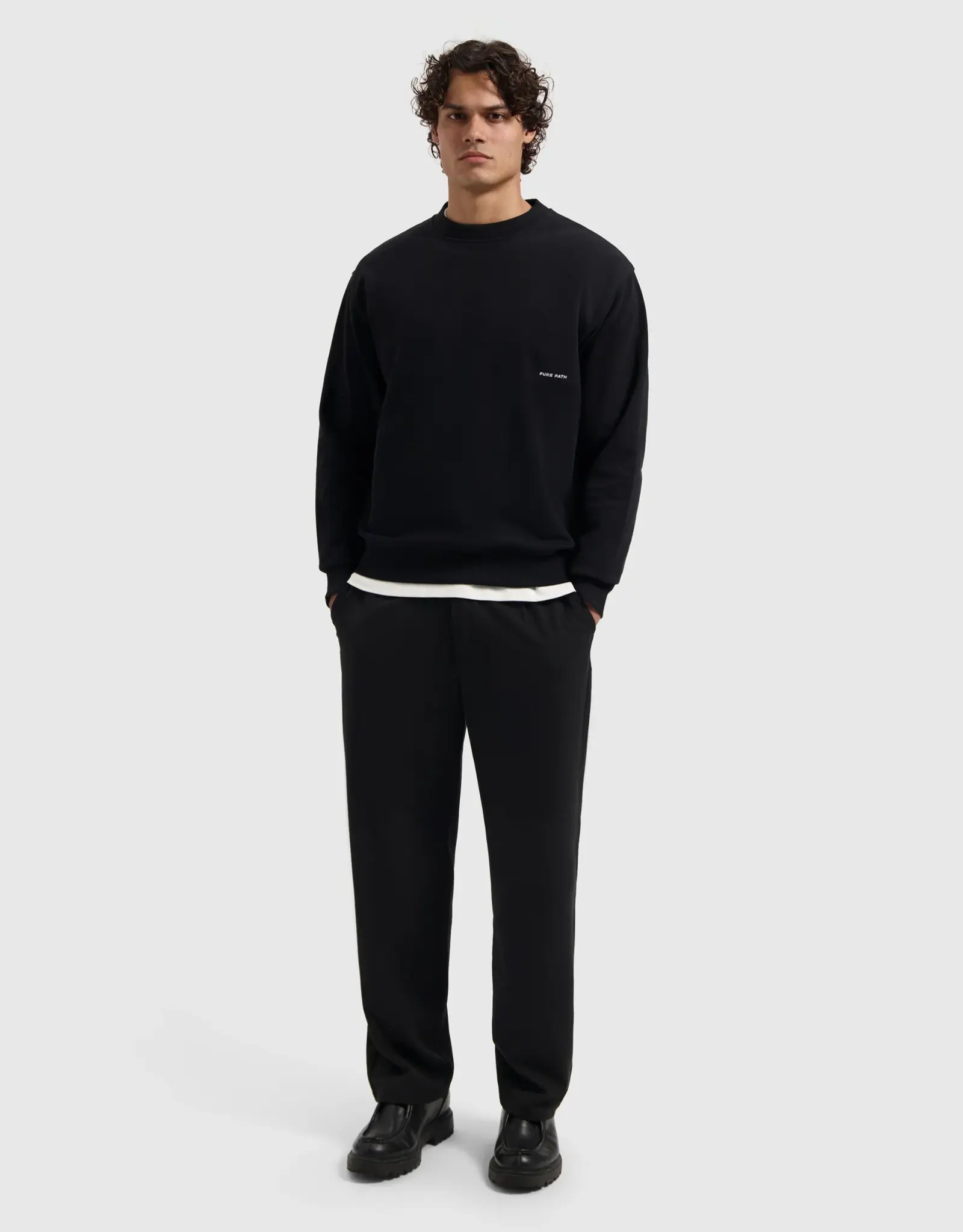 Pure Path Essential Sideline Wordmark Sweater