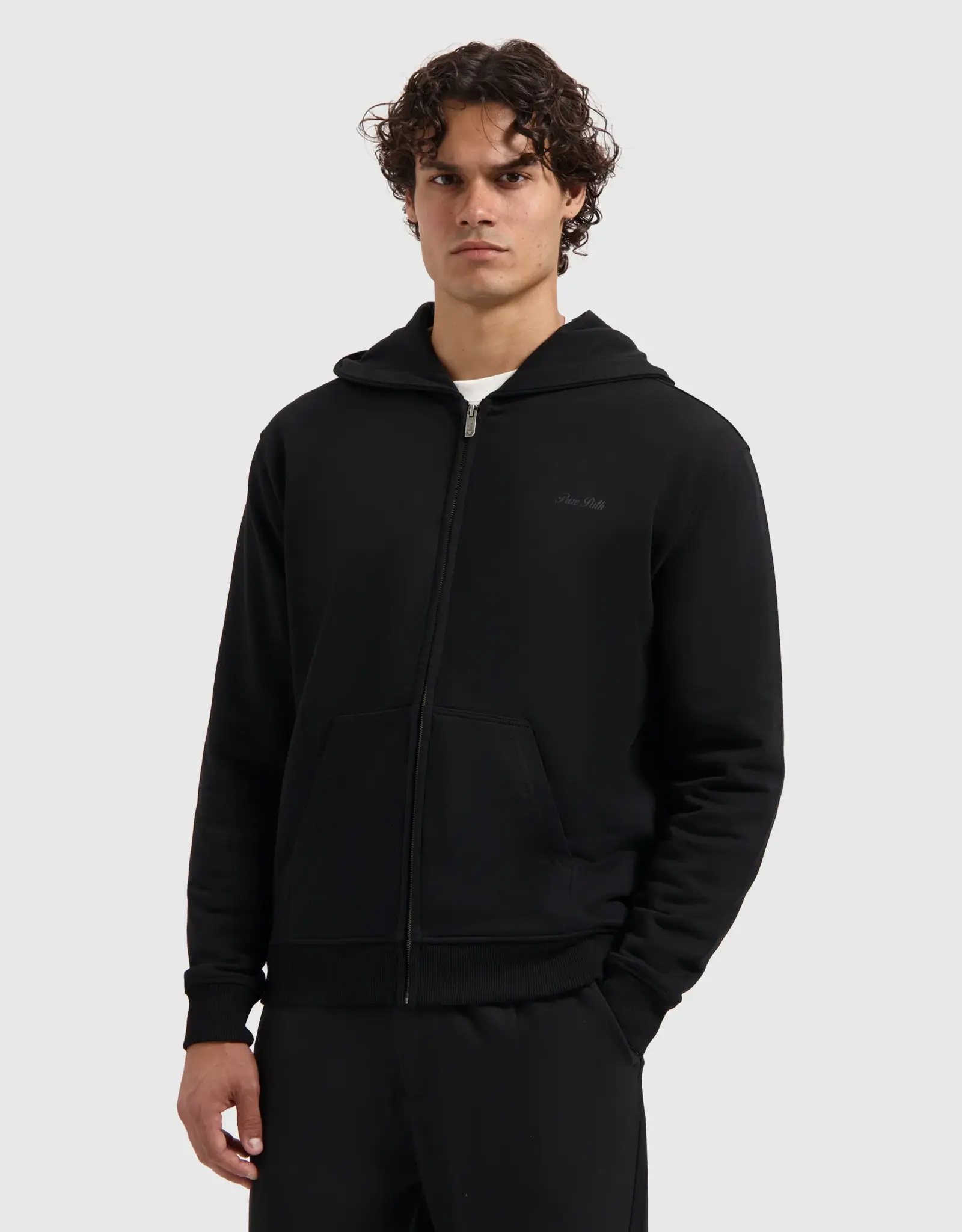 Pure Path Essence Of Life Zip-up Hoodie