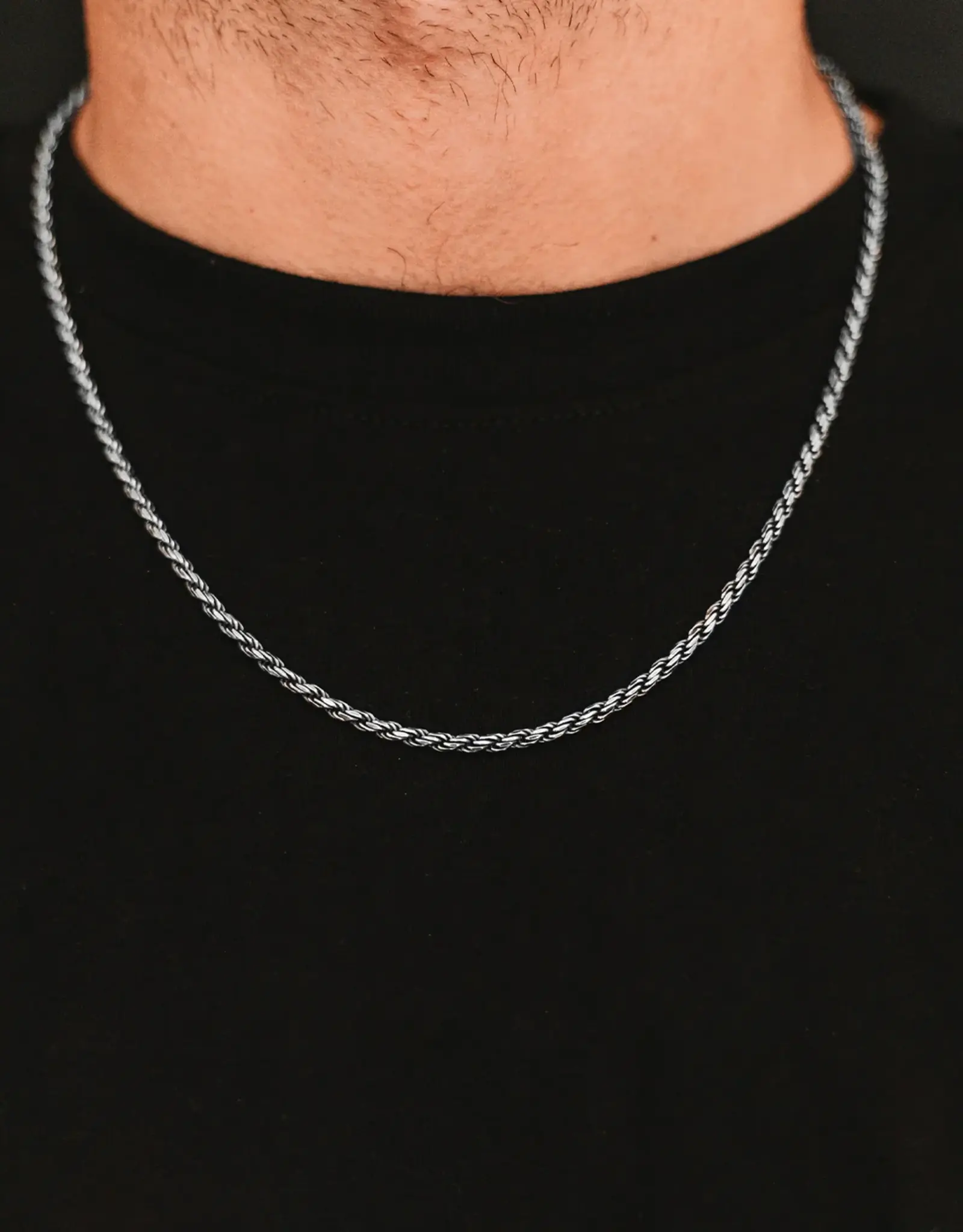 Fellini  Rope Chain 3mm (SILVER)