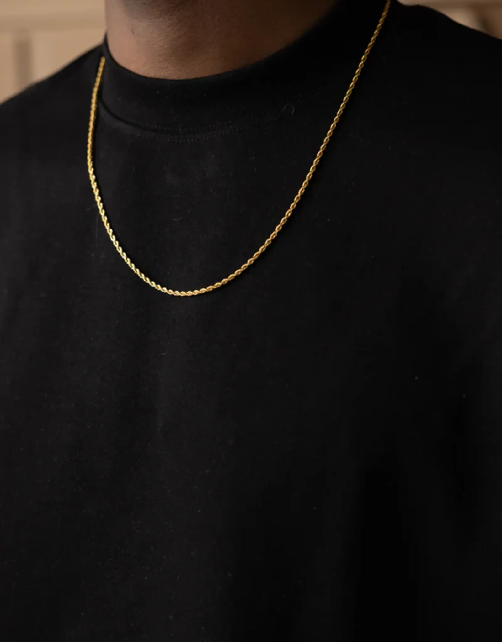 Fellini  Rope Chain 3mm (GOLD)