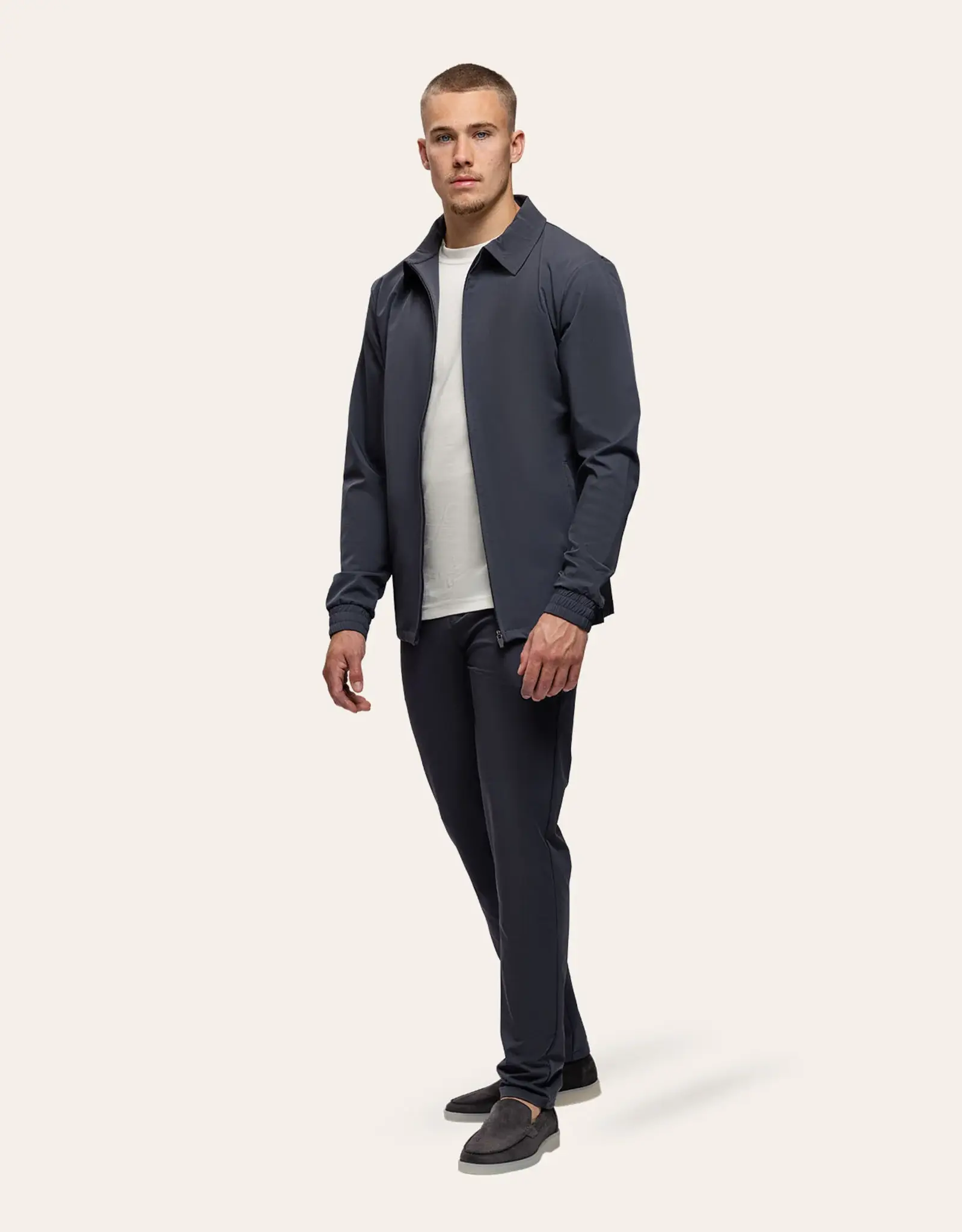 Tria D'oro Tracksuit Jacket with Collar