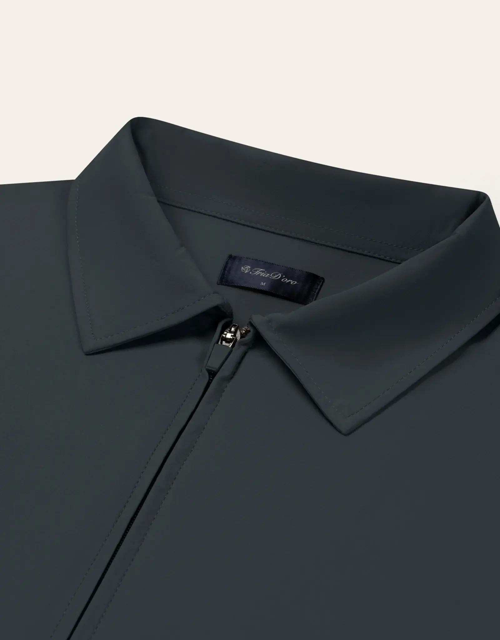 Tria D'oro Tracksuit Jacket with Collar