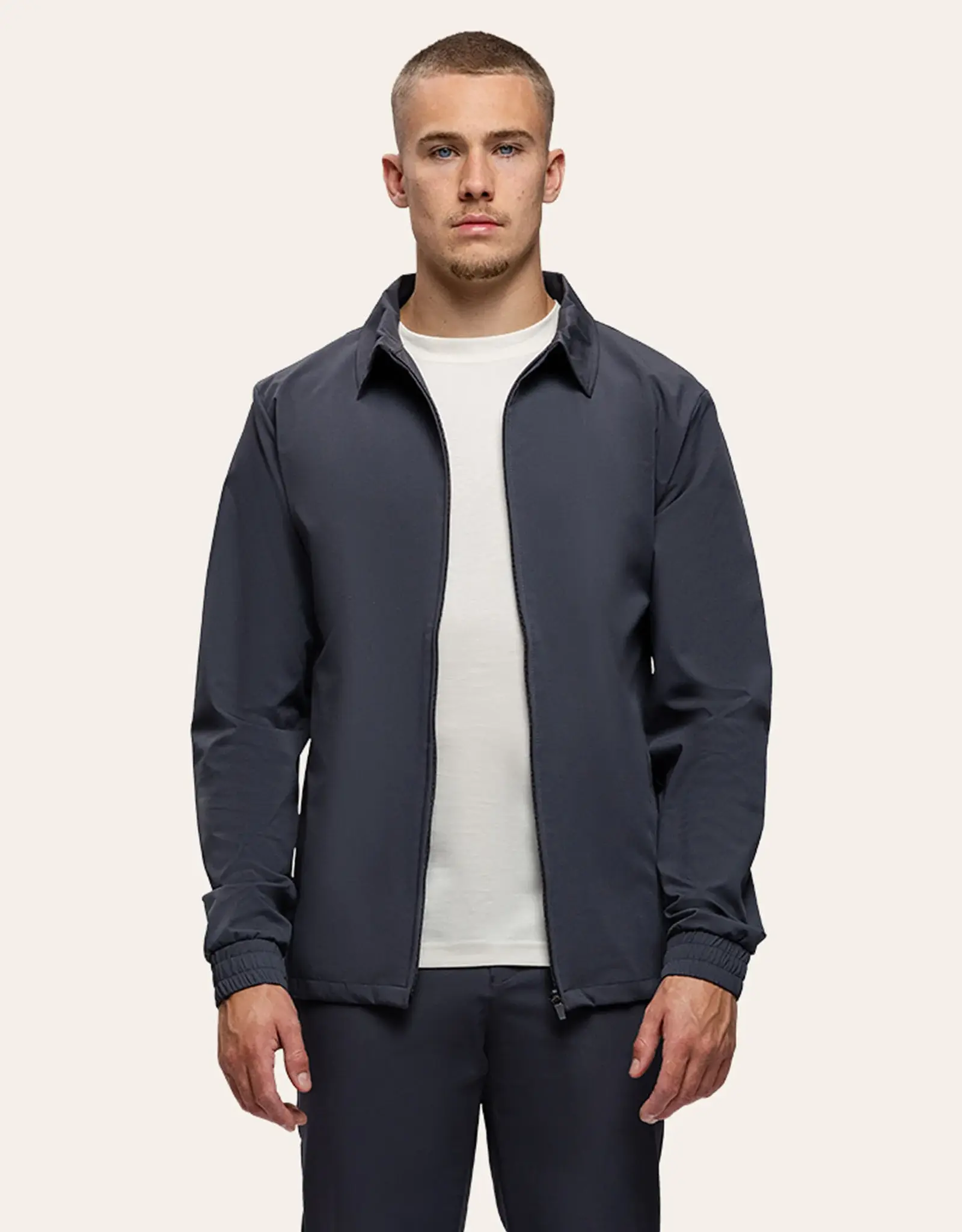 Tria D'oro Tracksuit Jacket with Collar