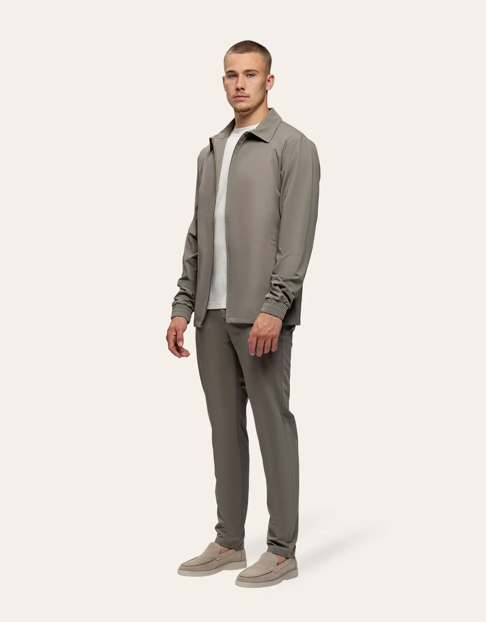 Tria D'oro Tracksuit Jacket with Collar
