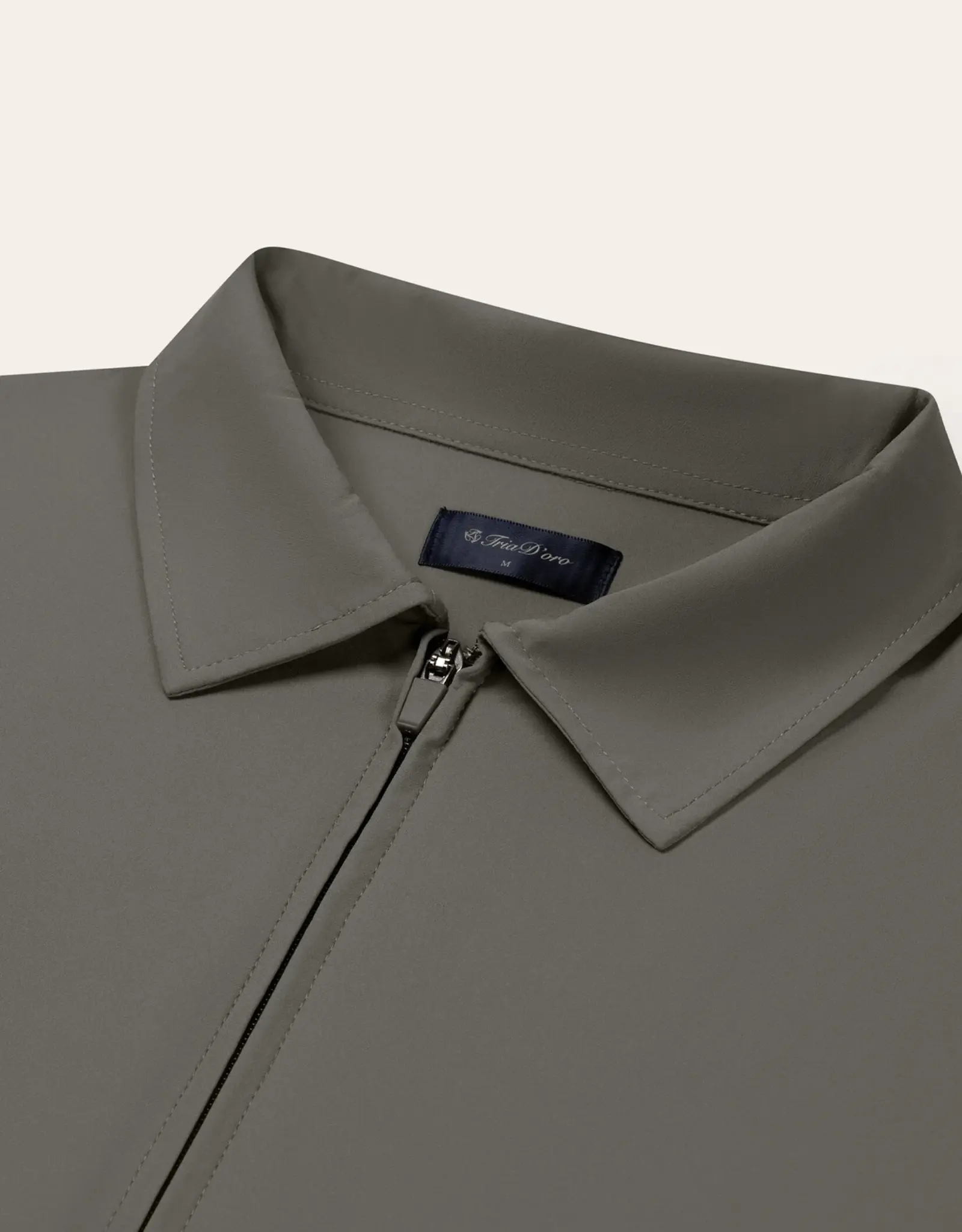 Tria D'oro Tracksuit Jacket with Collar