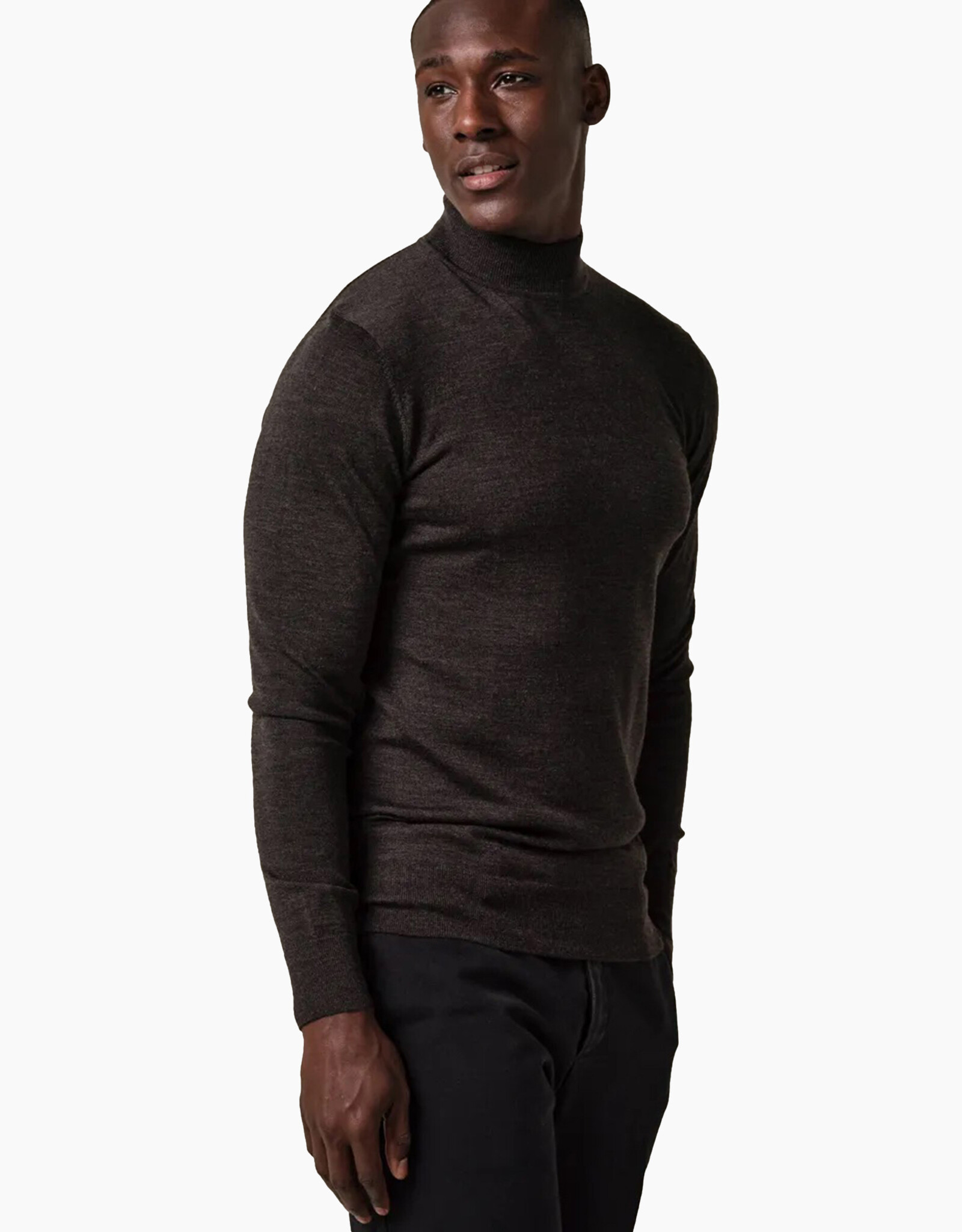 Berna Essential Knit Mockneck Sweater