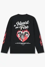 Croyez Croyez Heart On Fire Longsleeve